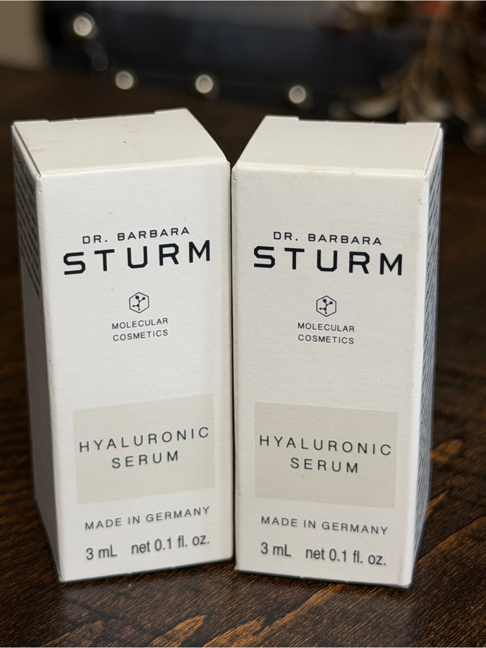 Dr. Barbara Sturm Hyaluronic Serum – White Packaging (Pair) 2x 3ml
